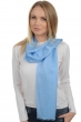 Cashmere & Seide accessoires kaschmir schals scarva azur blau 170x25cm